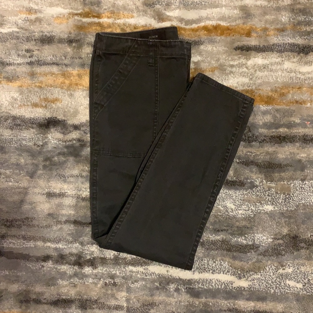 J. Crew Utility Style Forest Green Pants